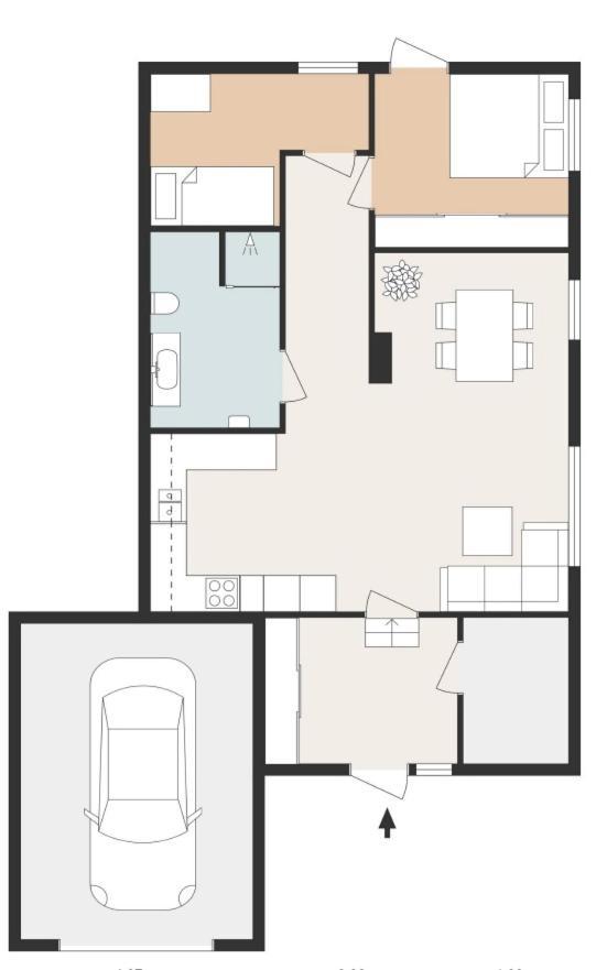 Cozy Elegant 2Bedroom Apt W/Parking And Nice View Tromsø Exteriör bild